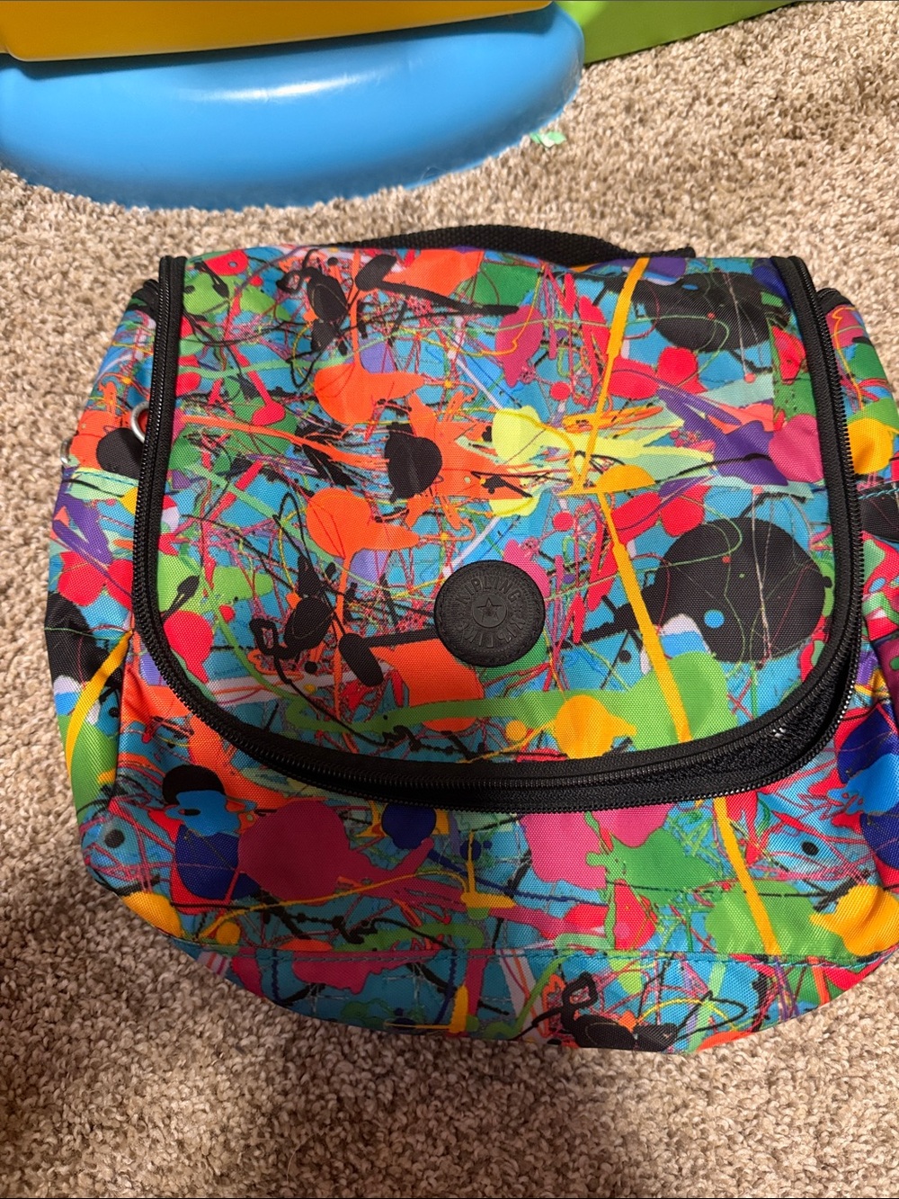 Kipling "Art Party" Marize Toiletry Bag